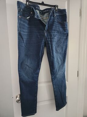 American Eagle Outfitters Men's Dark Blue Slim Jeans 38x32 Never Worn